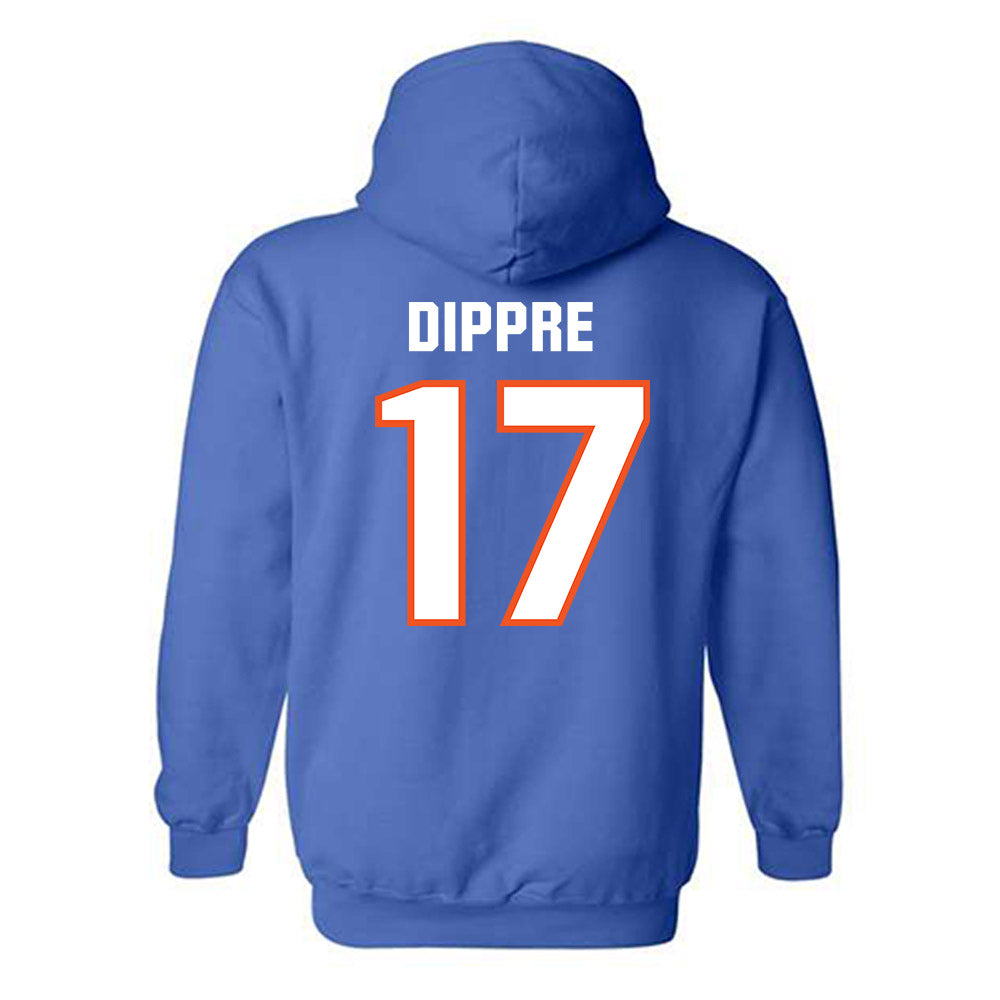 Florida - NCAA Football : Lacota Dippre - Replica Shersey Hooded Sweatshirt-1