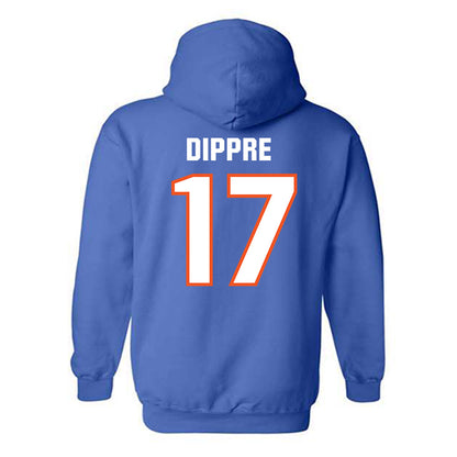Florida - NCAA Football : Lacota Dippre - Replica Shersey Hooded Sweatshirt-1