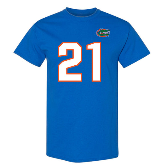 Florida - NCAA Football : Evan Pryor - Replica Shersey T-Shirt-0