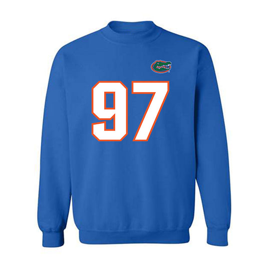 Florida - NCAA Football : Joseph Mbatchou - Replica Shersey Crewneck Sweatshirt-0