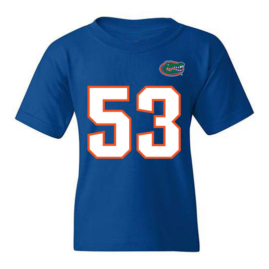 Florida - NCAA Football : Bryce Lovett - Replica Shersey Youth T-Shirt-0