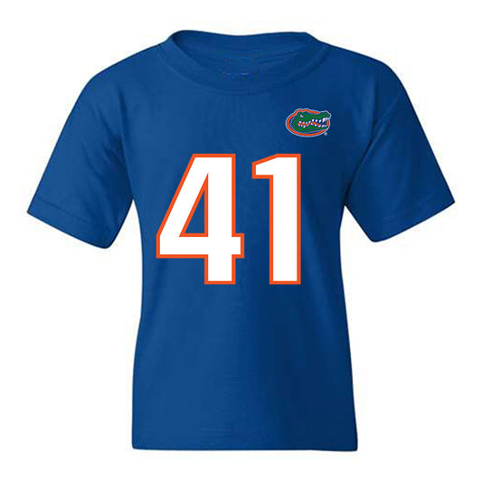 Florida - NCAA Football : William Padron - Replica Shersey Youth T-Shirt-0