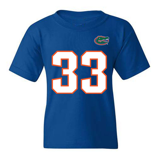 Florida - NCAA Football : DJ Coleman - Replica Shersey Youth T-Shirt-0