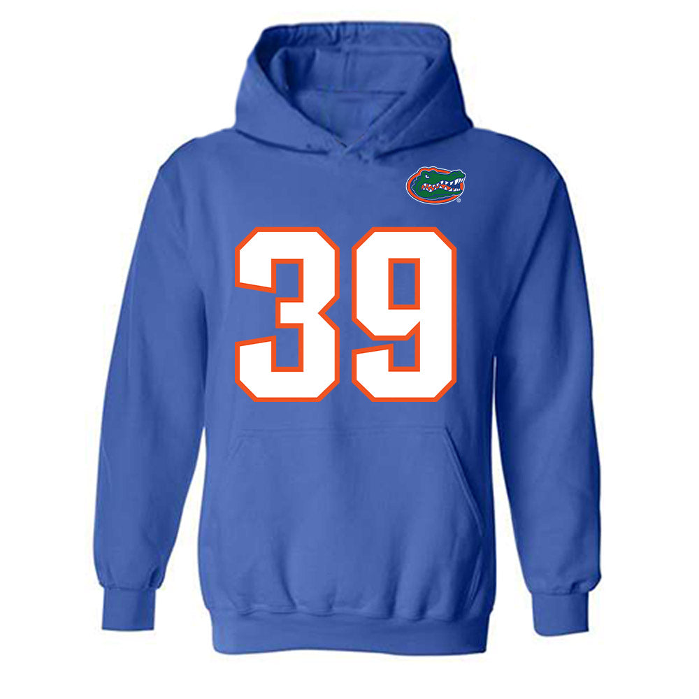 Florida - NCAA Football : Carter Milliron - Replica Shersey Hooded Sweatshirt-0