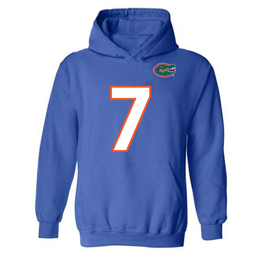 Florida - NCAA Football : Amir Jackson - Replica Shersey Hooded Sweatshirt-0