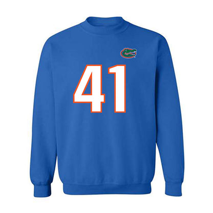 Florida - NCAA Football : Liam Padron - Replica Shersey Crewneck Sweatshirt-0