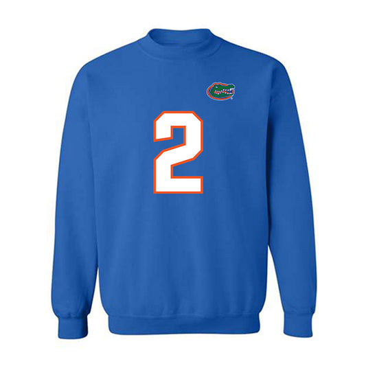 Florida - NCAA Football : Eric Singleton Jr. - Replica Shersey Crewneck Sweatshirt-0