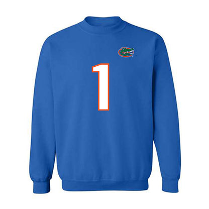 Florida - NCAA Football : Bryce Thornton - Replica Shersey Crewneck Sweatshirt-0