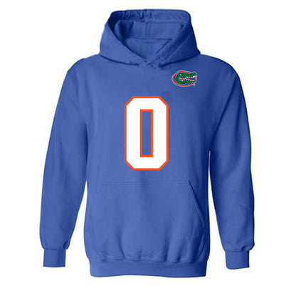 Florida - NCAA Football : Test AccountJulyNine - Replica Shersey Hooded Sweatshirt-0