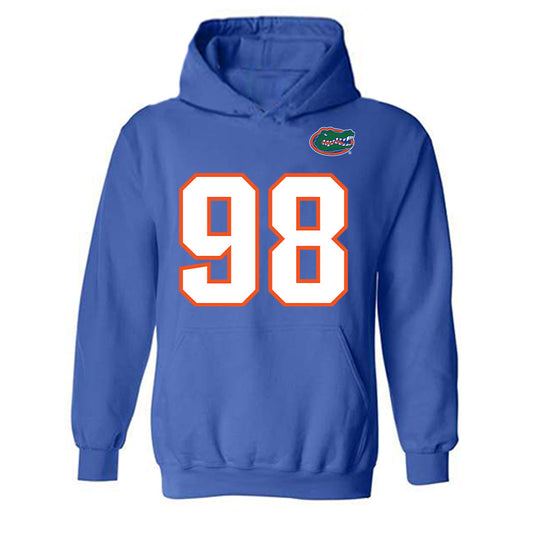 Florida - NCAA Football : Mason Clinton - Replica Shersey Hooded Sweatshirt-0
