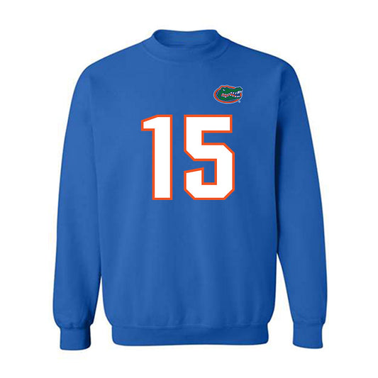 Florida - NCAA Football : CJ Bronaugh - Replica Shersey Crewneck Sweatshirt-0