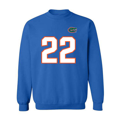 Florida - NCAA Football : Kofi Asare - Replica Shersey Crewneck Sweatshirt-0