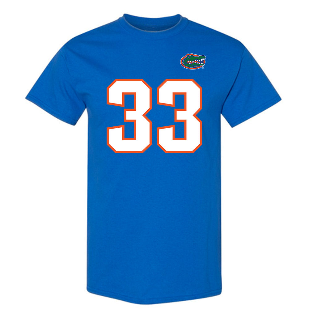 Florida - NCAA Football : Brian Case - Replica Shersey T-Shirt-0