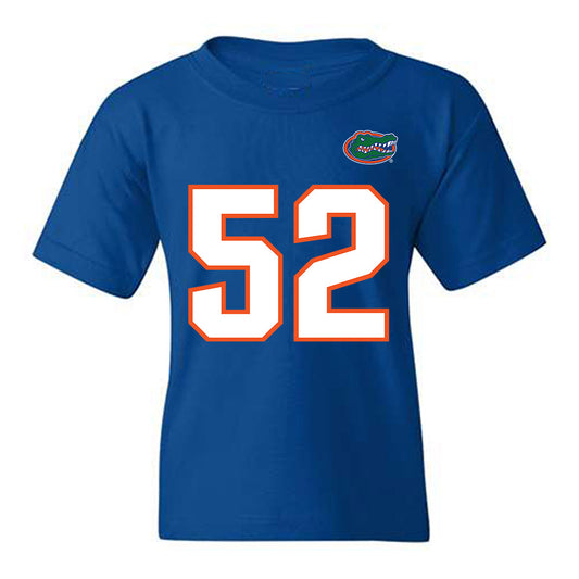 Florida - NCAA Football : Dylan Leighton - Replica Shersey Youth T-Shirt-0