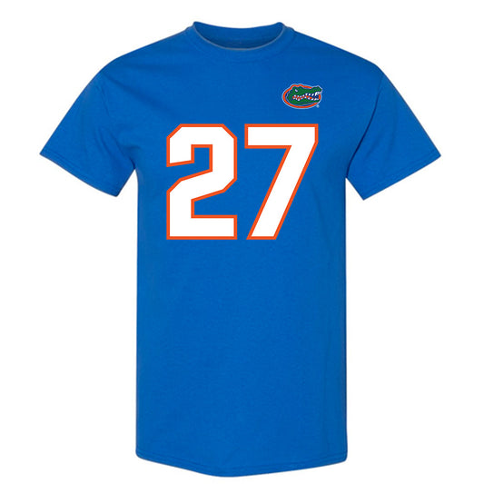 Florida - NCAA Football : Byron Louis - Replica Shersey T-Shirt-0
