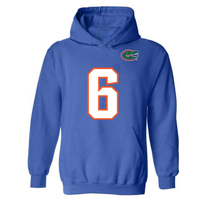 Florida - NCAA Football : Dallas Wilson - Replica Shersey Hooded Sweatshirt-0