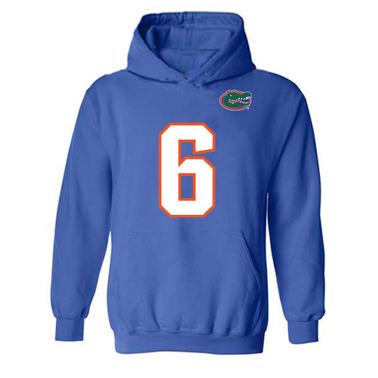 Florida - NCAA Football : Dallas Wilson - Replica Shersey Hooded Sweatshirt-0