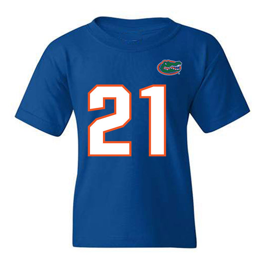 Florida - NCAA Football : Evan Pryor - Replica Shersey Youth T-Shirt-0