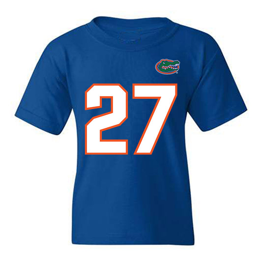 Florida - NCAA Football : Byron Louis - Replica Shersey Youth T-Shirt-0