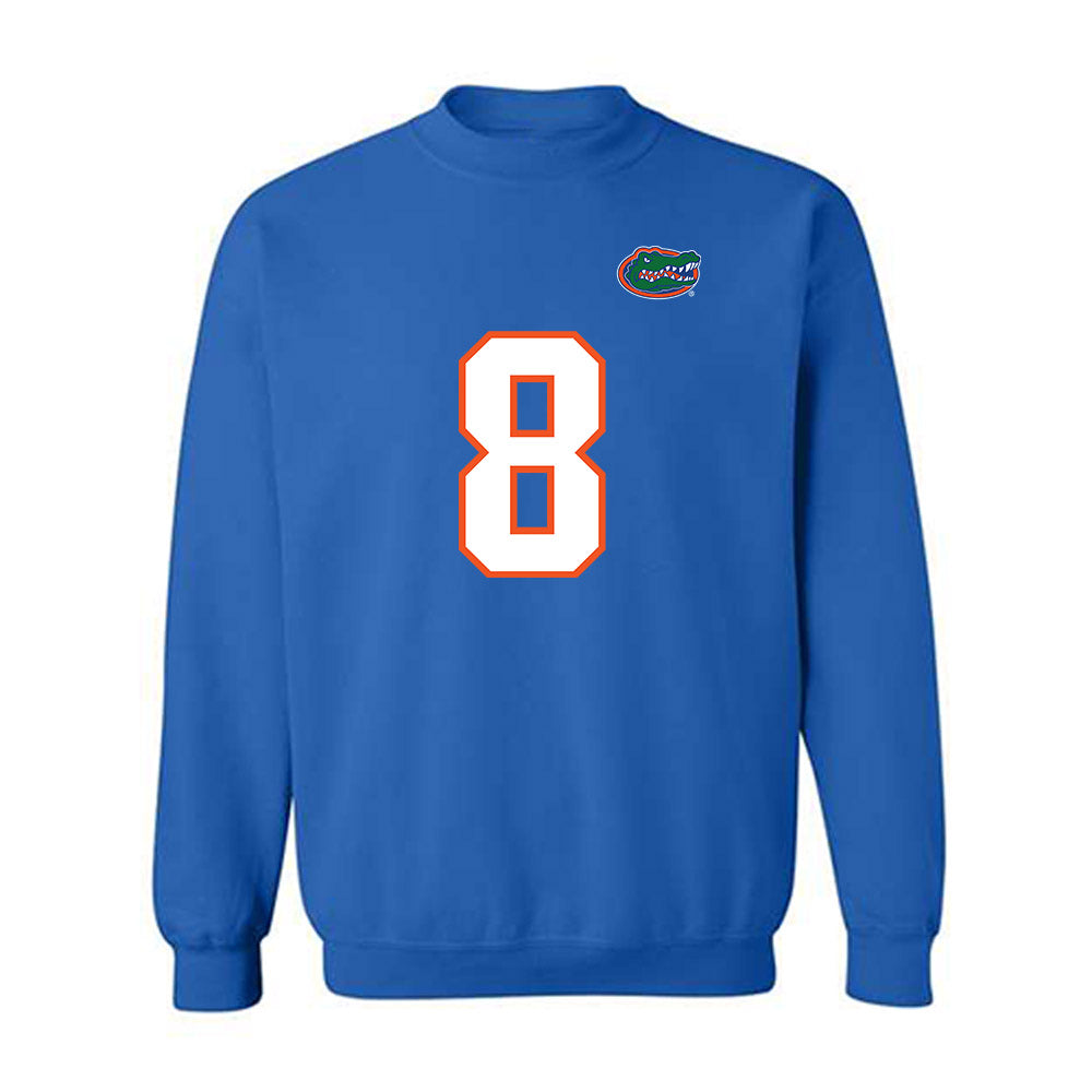 Florida - NCAA Football : Aaron Chiles Jr. - Replica Shersey Crewneck Sweatshirt-0