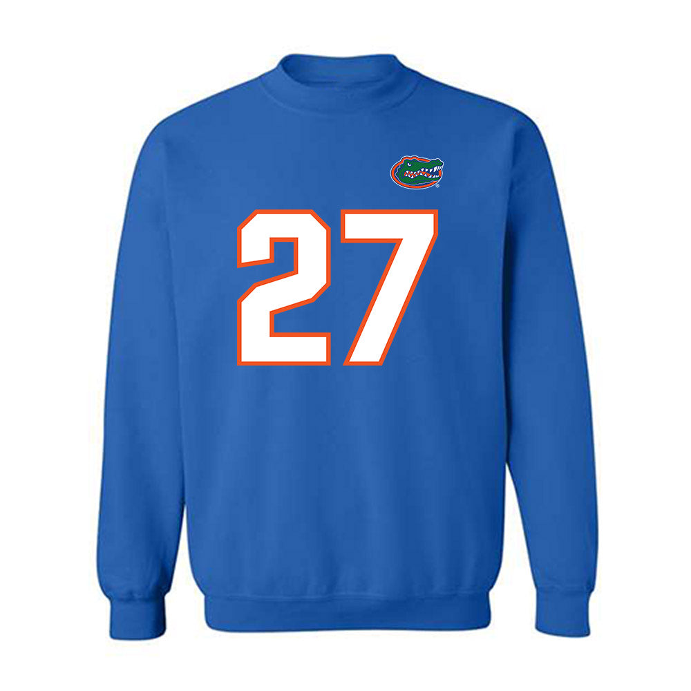 Florida - NCAA Football : Byron Louis - Replica Shersey Crewneck Sweatshirt-0