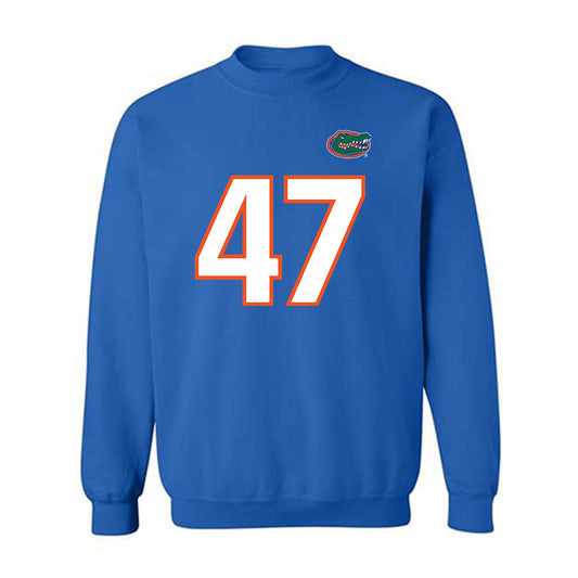 Florida - NCAA Football : Miller Fealy - Replica Shersey Crewneck Sweatshirt-0