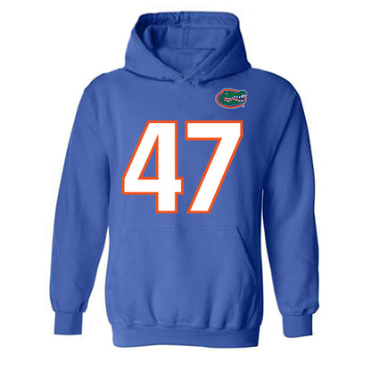 Florida - NCAA Football : Miller Fealy - Replica Shersey Hooded Sweatshirt-0