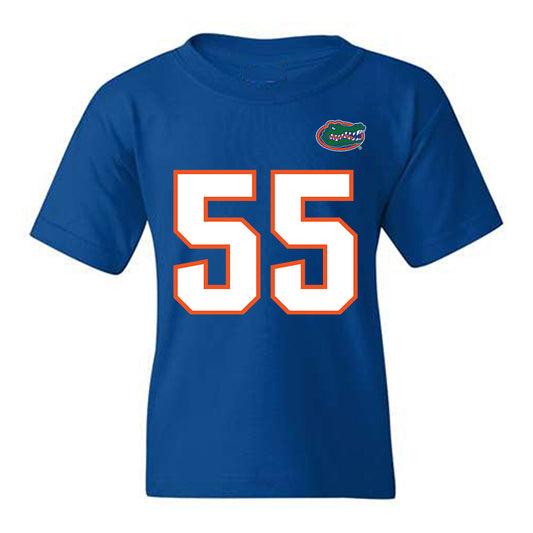 Florida - NCAA Football : Tj Dice Jr - Replica Shersey Youth T-Shirt-0