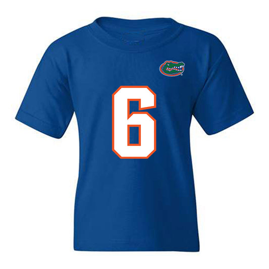 Florida - NCAA Football : Jvari Flowers - Replica Shersey Youth T-Shirt-0