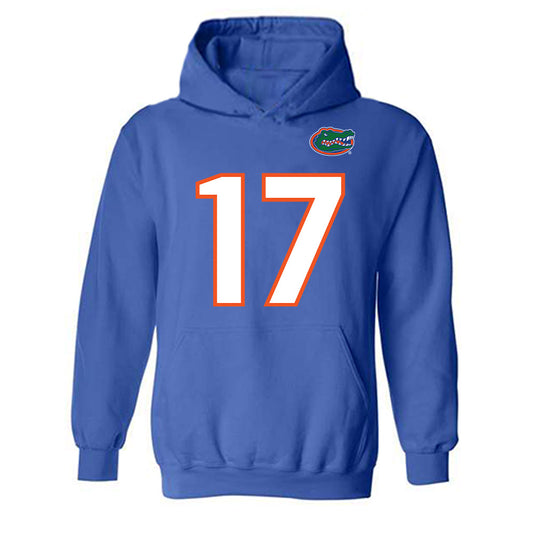 Florida - NCAA Football : Lacota Dippre - Replica Shersey Hooded Sweatshirt-0