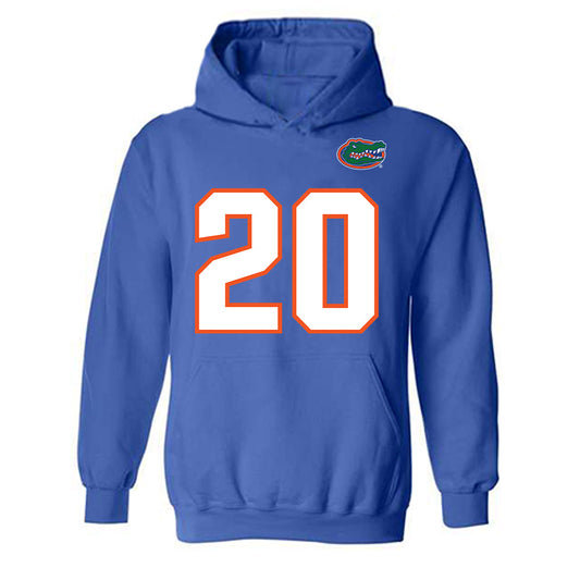 Florida - NCAA Football : Kanye Clark - Replica Shersey Hooded Sweatshirt-0