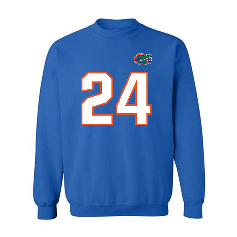 Florida - NCAA Football : London Montgomery - Replica Shersey Crewneck Sweatshirt-0
