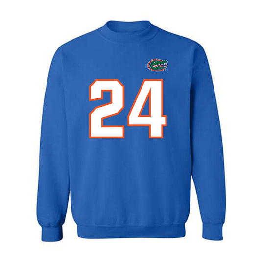 Florida - NCAA Football : London Montgomery - Replica Shersey Crewneck Sweatshirt-0