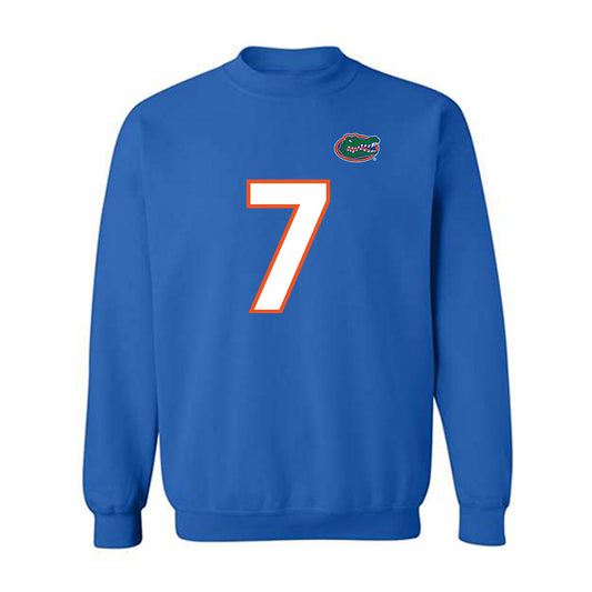 Florida - NCAA Football : Amir Jackson - Replica Shersey Crewneck Sweatshirt-0