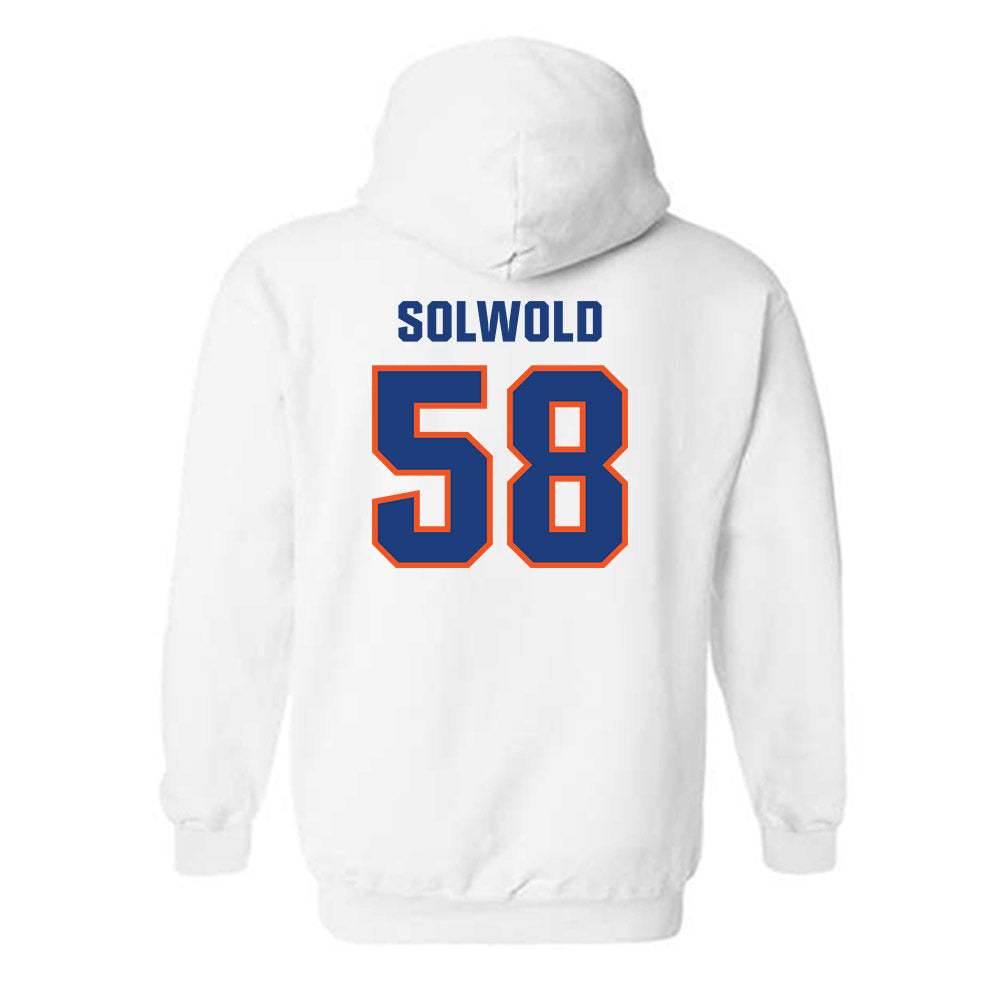 Florida - NCAA Football : Hunter Solwold - Replica Shersey Hooded Sweatshirt-1