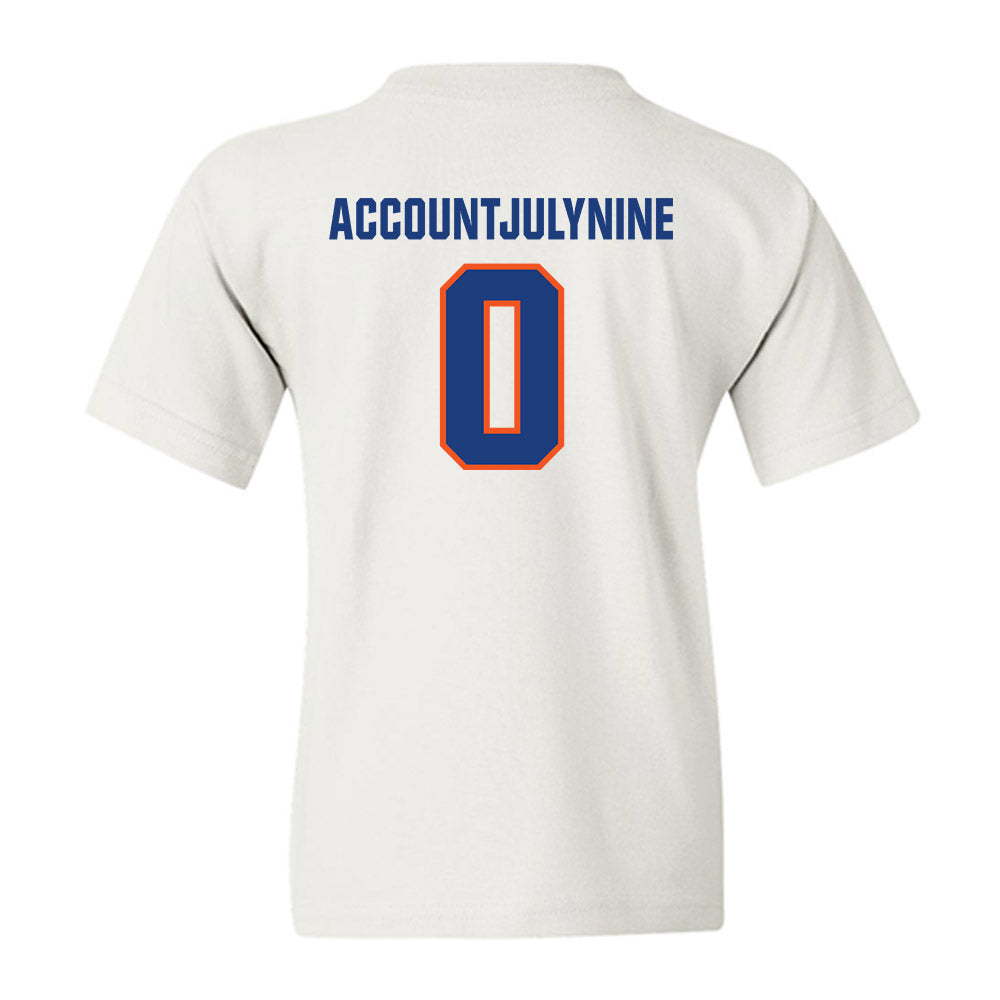 Florida - NCAA Football : Test AccountJulyNine - Replica Shersey Youth T-Shirt-1