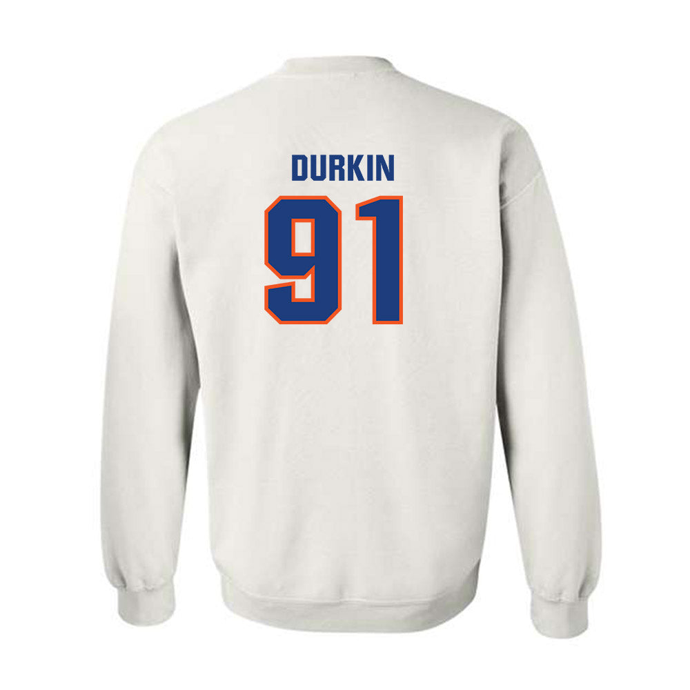 Florida - NCAA Football : Patrick Durkin - Replica Shersey Crewneck Sweatshirt-1