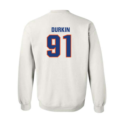 Florida - NCAA Football : Patrick Durkin - Replica Shersey Crewneck Sweatshirt-1