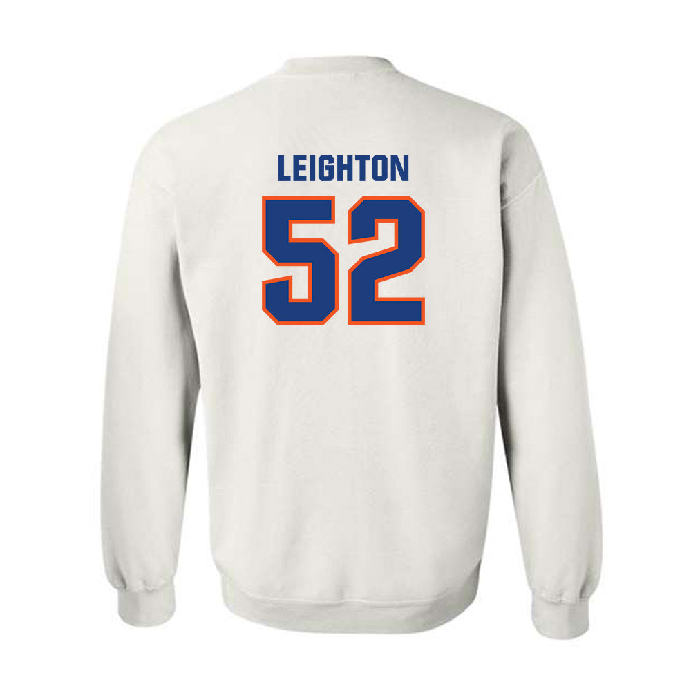 Florida - NCAA Football : Dylan Leighton - Replica Shersey Crewneck Sweatshirt-1