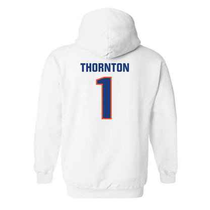Florida - NCAA Football : Bryce Thornton - Replica Shersey Hooded Sweatshirt-1
