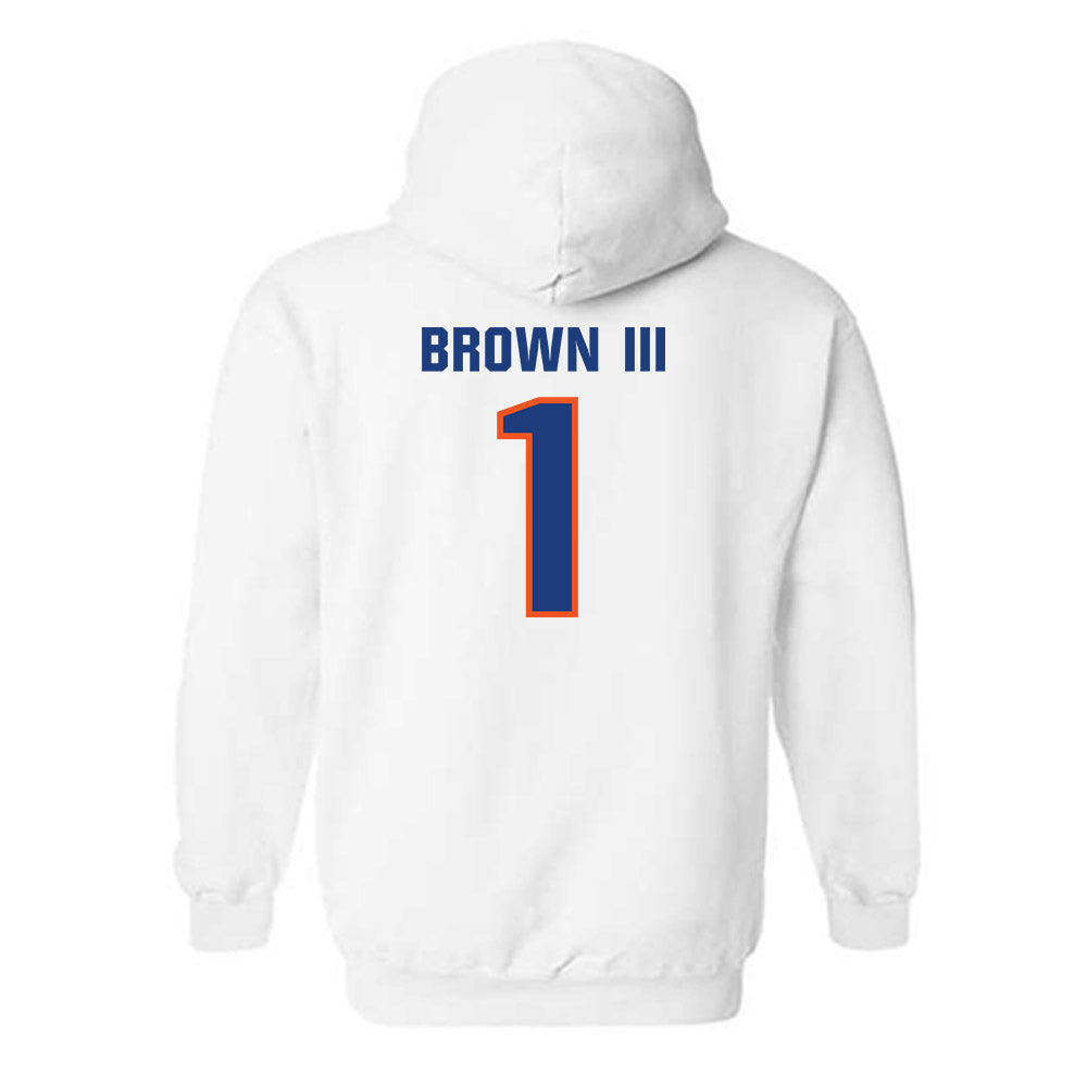 Florida - NCAA Football : Vernell Brown III - Replica Shersey Hooded Sweatshirt-1