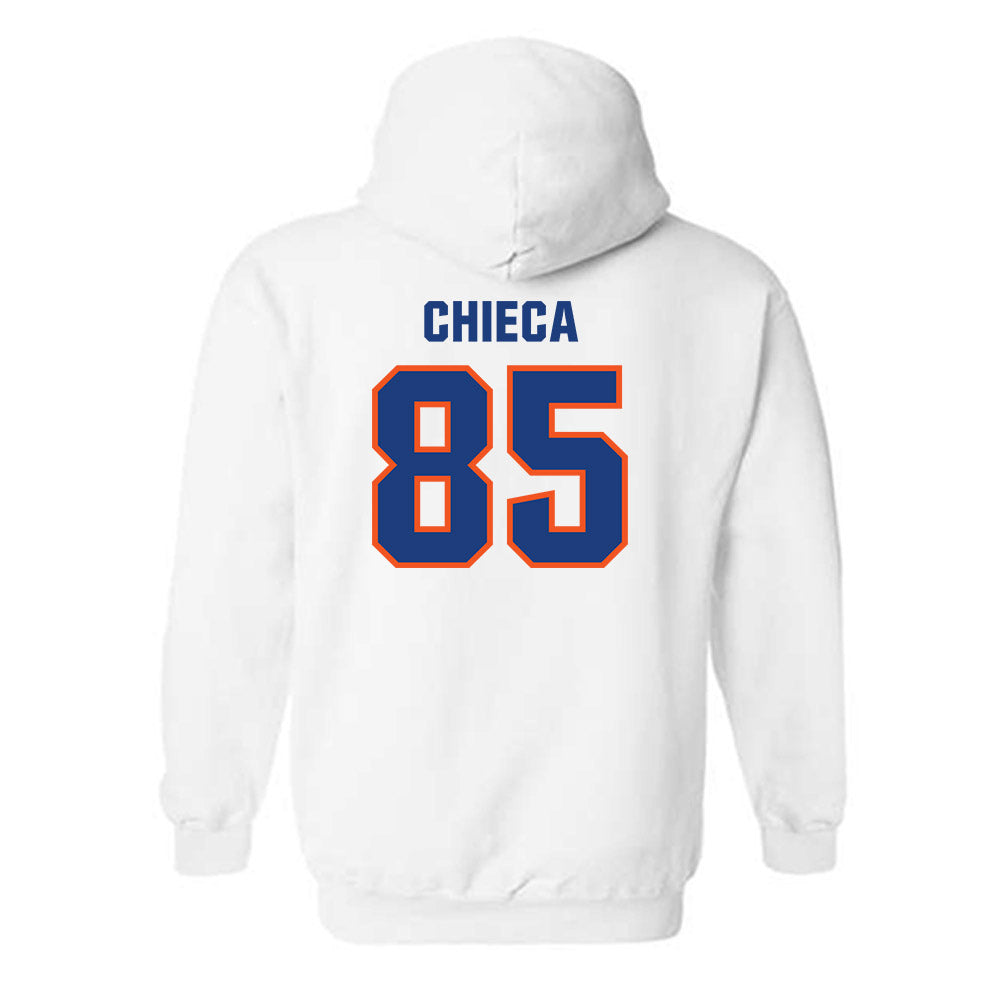 Florida - NCAA Football : Evan Chieca - Replica Shersey Hooded Sweatshirt-1