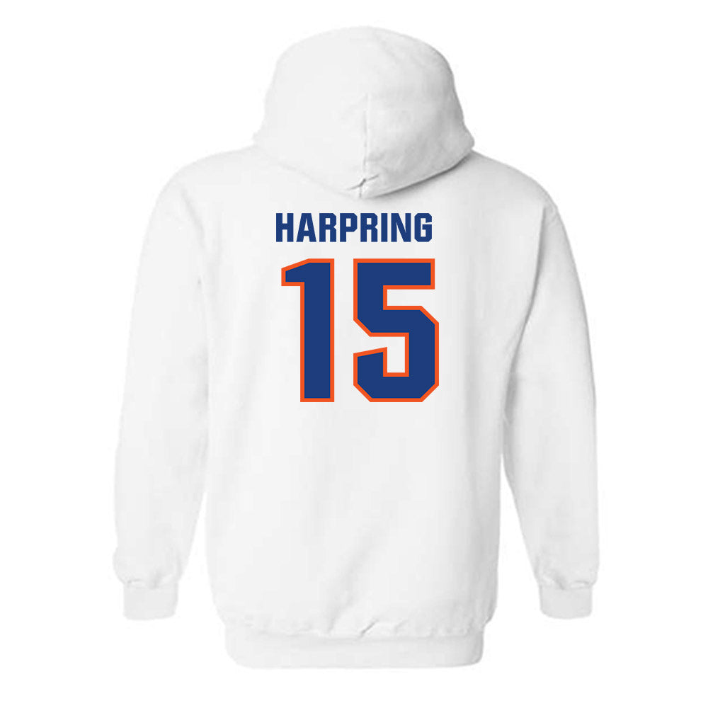 Florida - NCAA Football : Luke Harpring - Replica Shersey Hooded Sweatshirt-1
