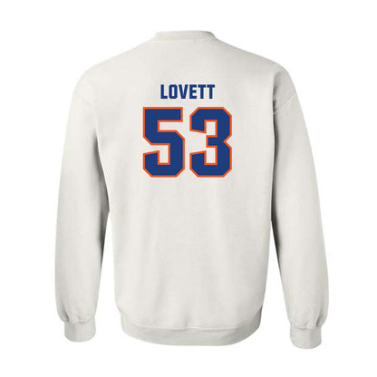 Florida - NCAA Football : Bryce Lovett - Replica Shersey Crewneck Sweatshirt-1