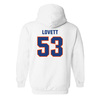 Florida - NCAA Football : Bryce Lovett - Replica Shersey Hooded Sweatshirt-1