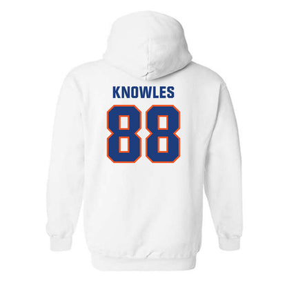 Florida - NCAA Football : Collin Knowles - Replica Shersey Hooded Sweatshirt-1