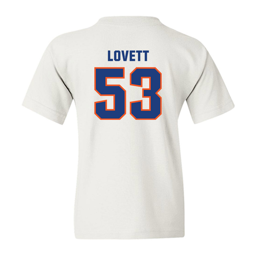 Florida - NCAA Football : Bryce Lovett - Replica Shersey Youth T-Shirt-1