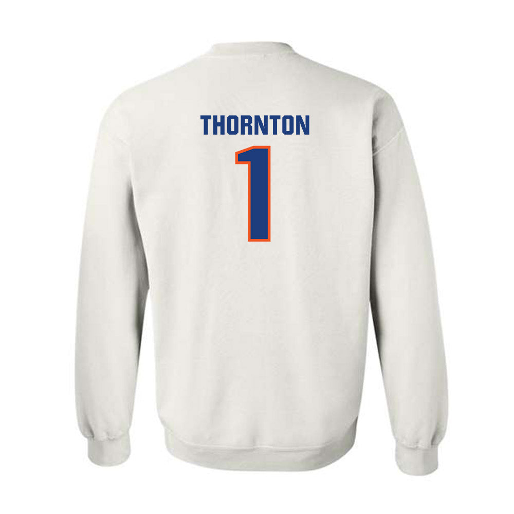 Florida - NCAA Football : Bryce Thornton - Replica Shersey Crewneck Sweatshirt-1