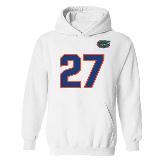 Florida - NCAA Football : Byron Louis - Replica Shersey Hooded Sweatshirt-0