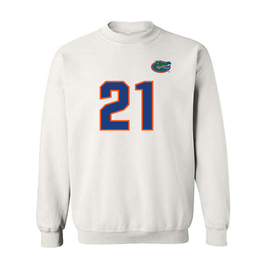 Florida - NCAA Football : CJ Hester - Replica Shersey Crewneck Sweatshirt-0